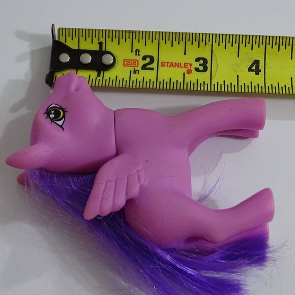 Greenbrier International Purple Pegasus Pony Toy Collectible Figure 4 inch - Picture 5 of 5